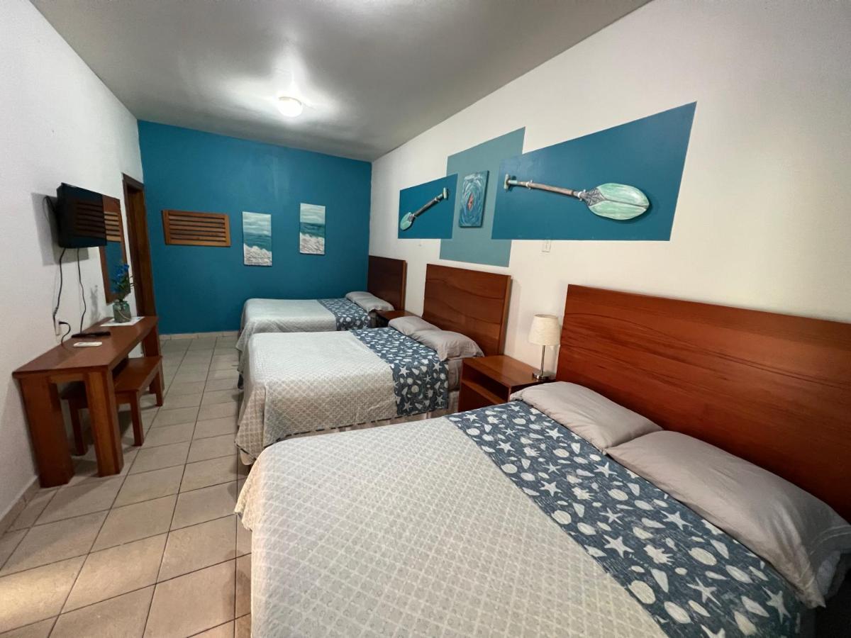 Hotel Vina Del Mar Omoa Bagian luar foto